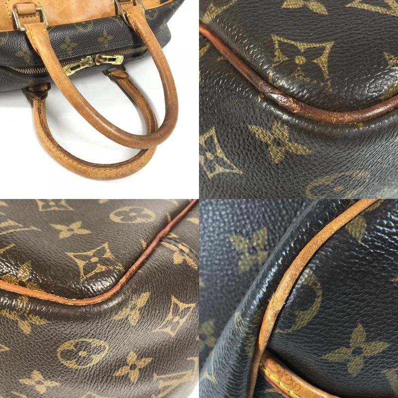 Louis Vuitton Handbag Deauville M47270 Monogram Canvas Brown