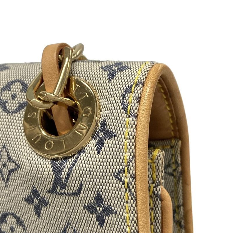 Louis Vuitton Shoulder Bag Monogram Mini Camille M92002 Blue