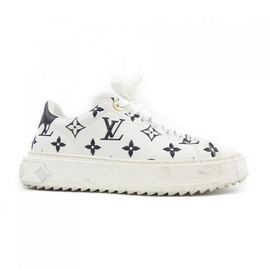 Louis Vuitton Monogram Pattern Time Out Line Sneakers
