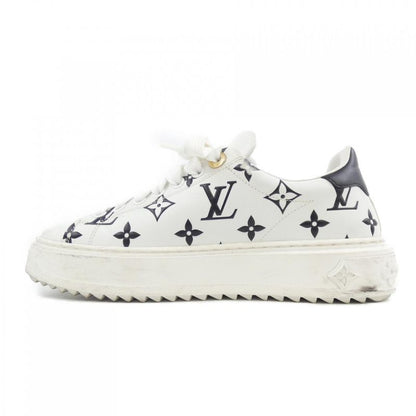 Louis Vuitton Monogram Pattern Time Out Line Sneakers