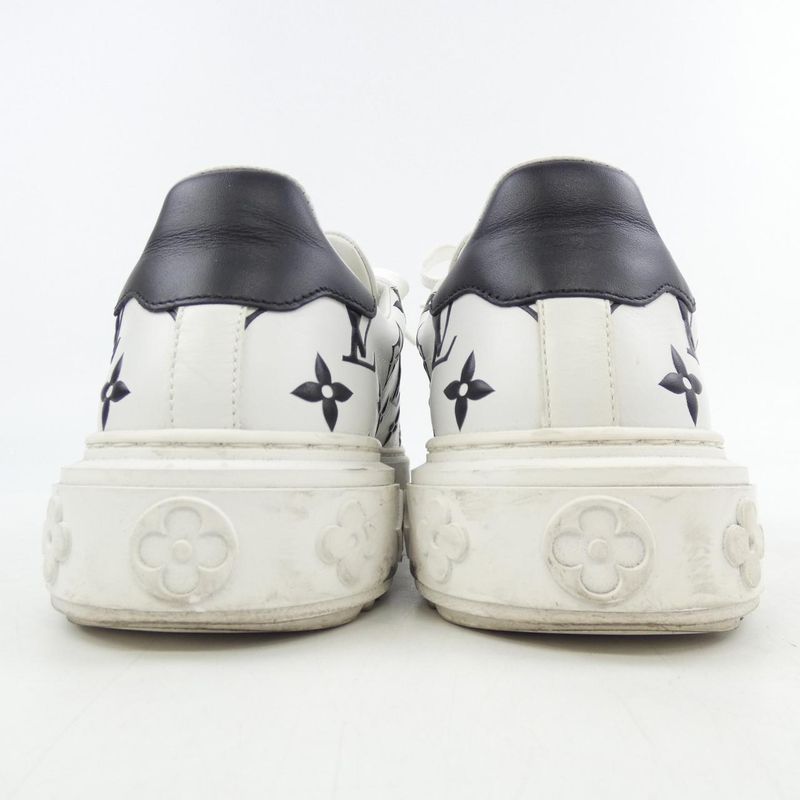 Louis Vuitton Monogram Pattern Time Out Line Sneakers