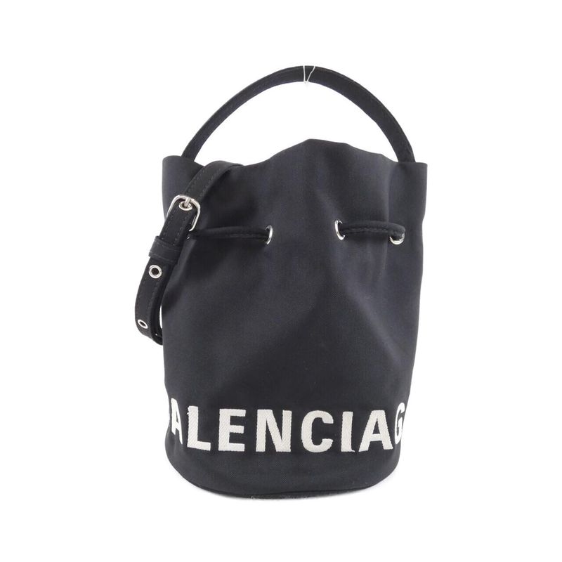 Balenciaga Wheel Drawstring Ring Basket Bag XS 619458 H852n Bag