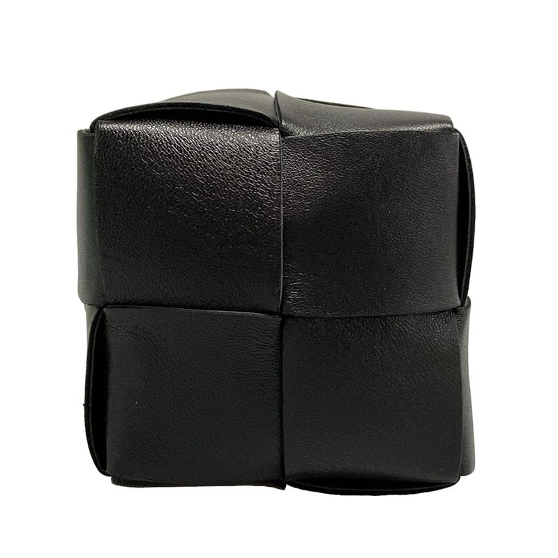 Bottega Veneta Shoulder Bag Cassette Mini Crossbody Bucket Bag Black Mini Bag