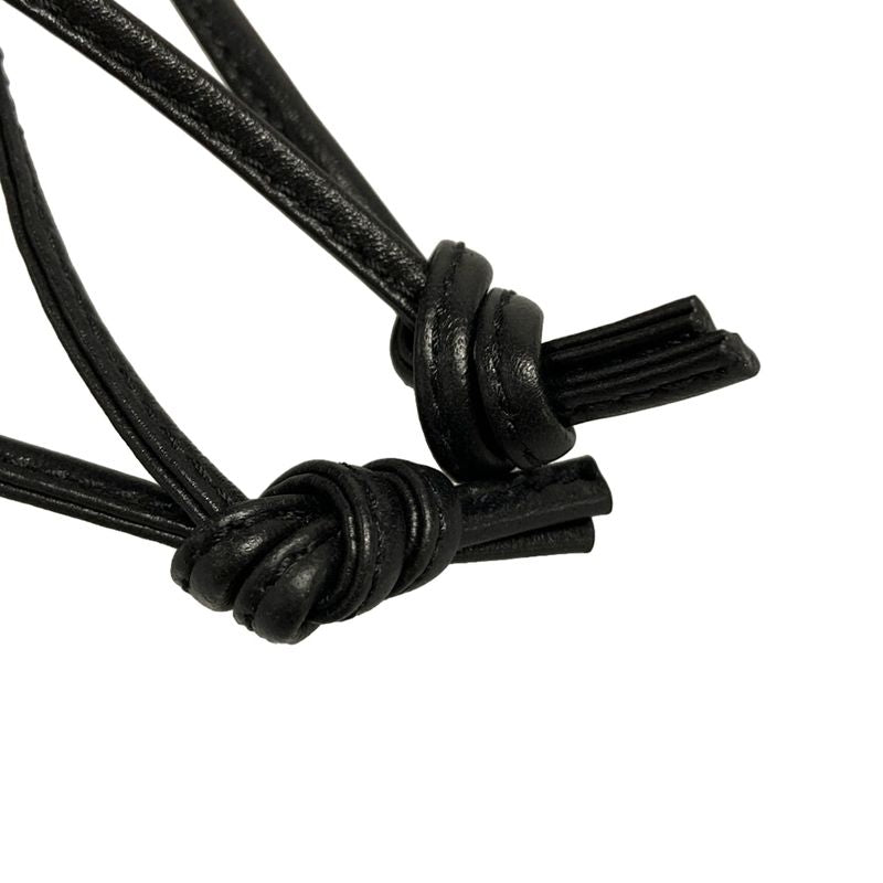 Bottega Veneta Shoulder Bag Cassette Mini Crossbody Bucket Bag Black Mini Bag