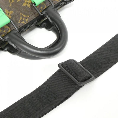 Louis Vuitton Monogram Macassar Keepall Bandouliere 25cm (9.84in) M46249 Boston