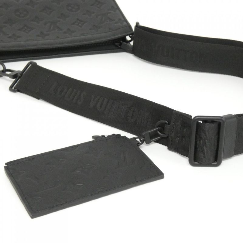 Louis Vuitton Monogram Shadow Gaston Wearable Wallet M81115 Shoulder Bag