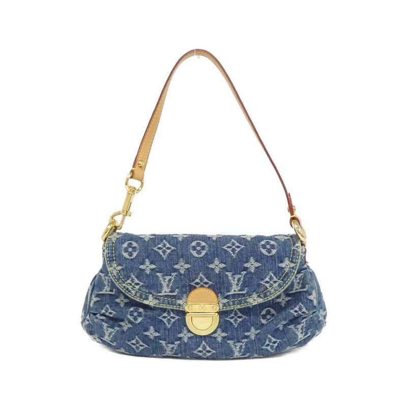 Louis Vuitton Monogram Denim Mini Pleaty M95050 Shoulder Bag