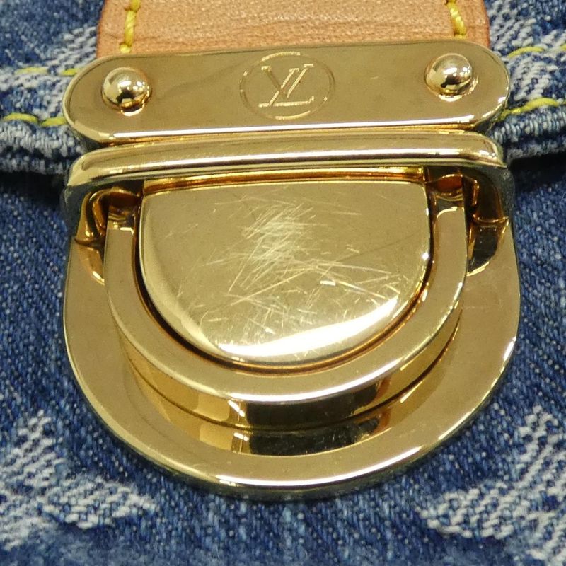 Louis Vuitton Monogram Denim Mini Pleaty M95050 Shoulder Bag