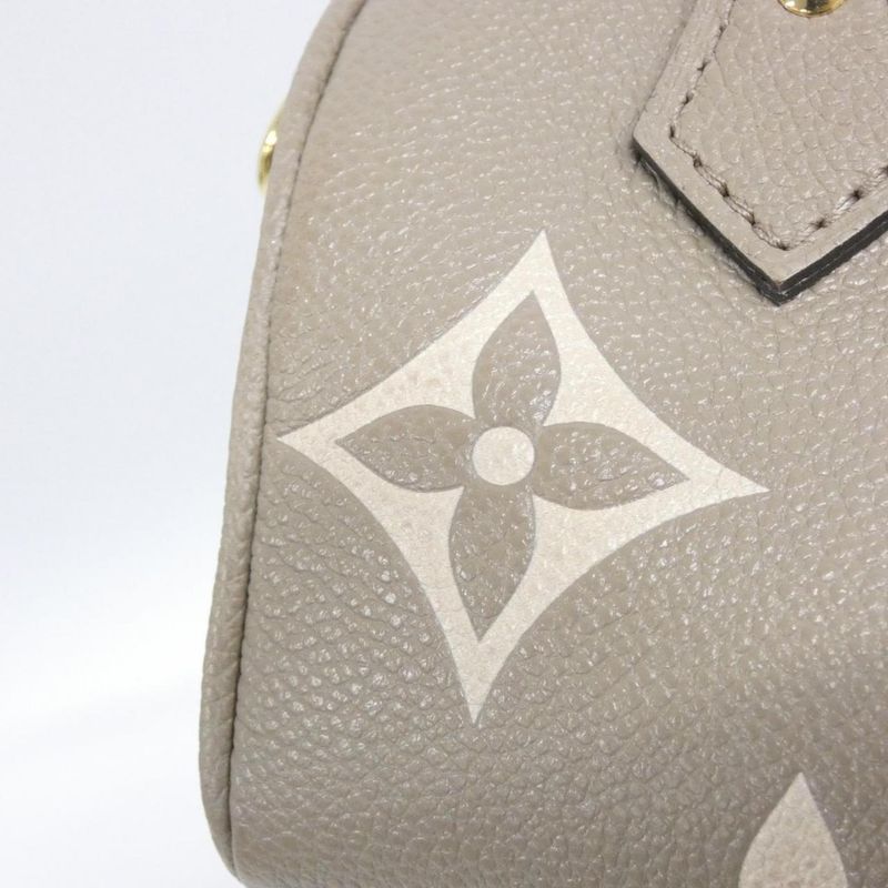 Louis Vuitton Bicolor Monogram Empreinte Nano Speedy M82890 Boston Bag