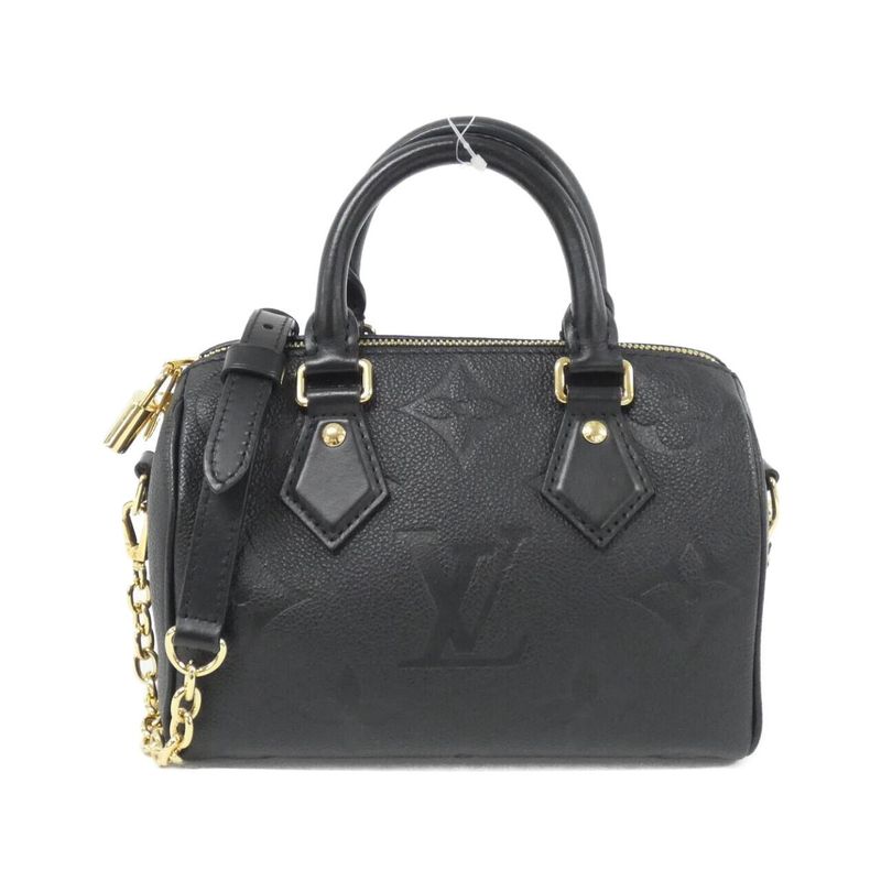 Louis Vuitton Monogram Empreinte Speedy Bandouliere 20cm (7.87in) M58953 Boston
