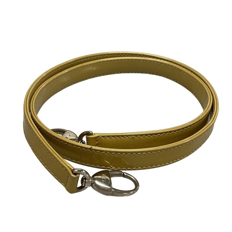 DIOR Christian Dior Handbag Lady Dior Large Bag Yellow Leather