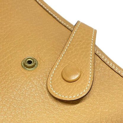 Hermes Shoulder Bag Evelyn GM Natural Gold Hardware