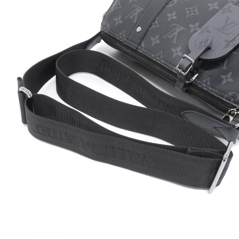 Louis Vuitton Monogram Eclipse Reverse City Keepall M45936 Shoulder Bag
