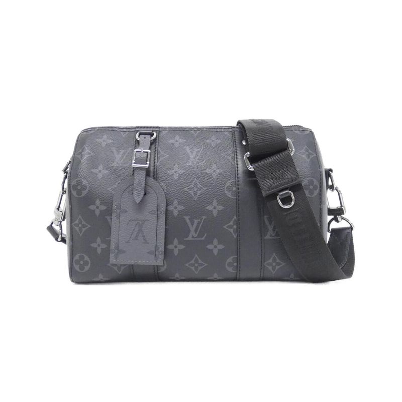 Louis Vuitton Monogram Eclipse Reverse City Keepall M45936 Shoulder Bag