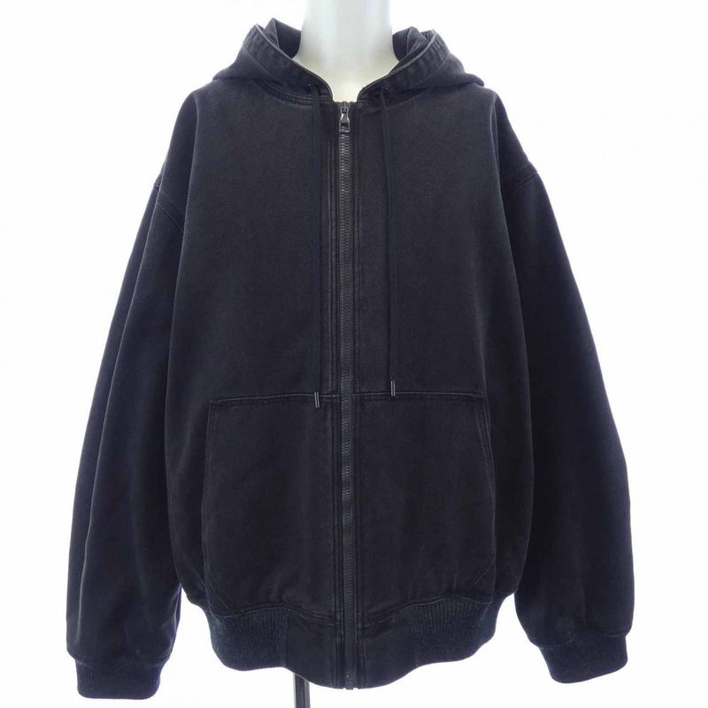 Louis Vuitton Zip Throw Denim Hoodie With Sash And Patch Hha61wrdh Blouson