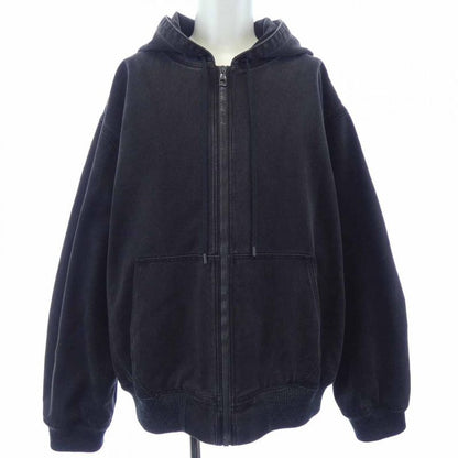 Louis Vuitton Zip Throw Denim Hoodie With Sash And Patch Hha61wrdh Blouson