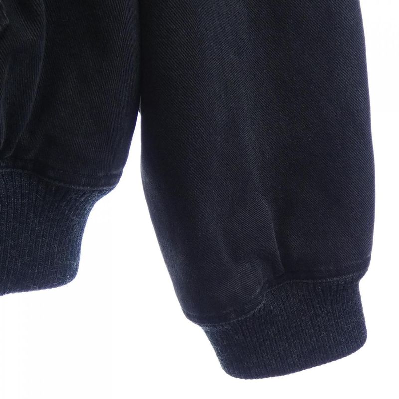 Louis Vuitton Zip Throw Denim Hoodie With Sash And Patch Hha61wrdh Blouson