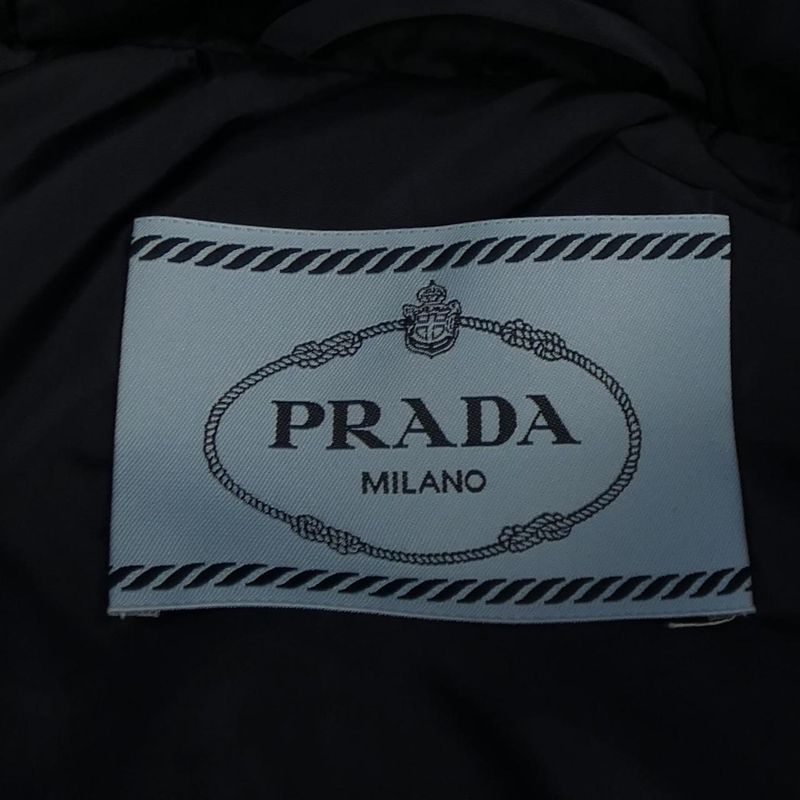 Prada Triangle Logo 29f430 S192 1WQ9 Down Coat