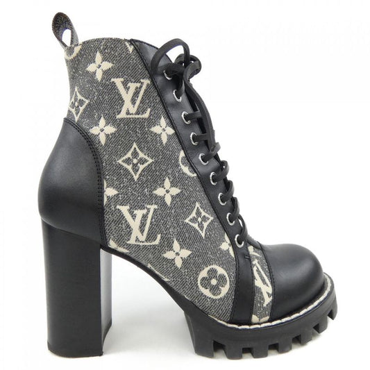 Louis Vuitton Monogram Denim Star Trail Line Boots