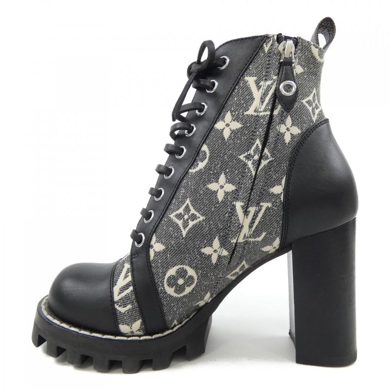 Louis Vuitton Monogram Denim Star Trail Line Boots