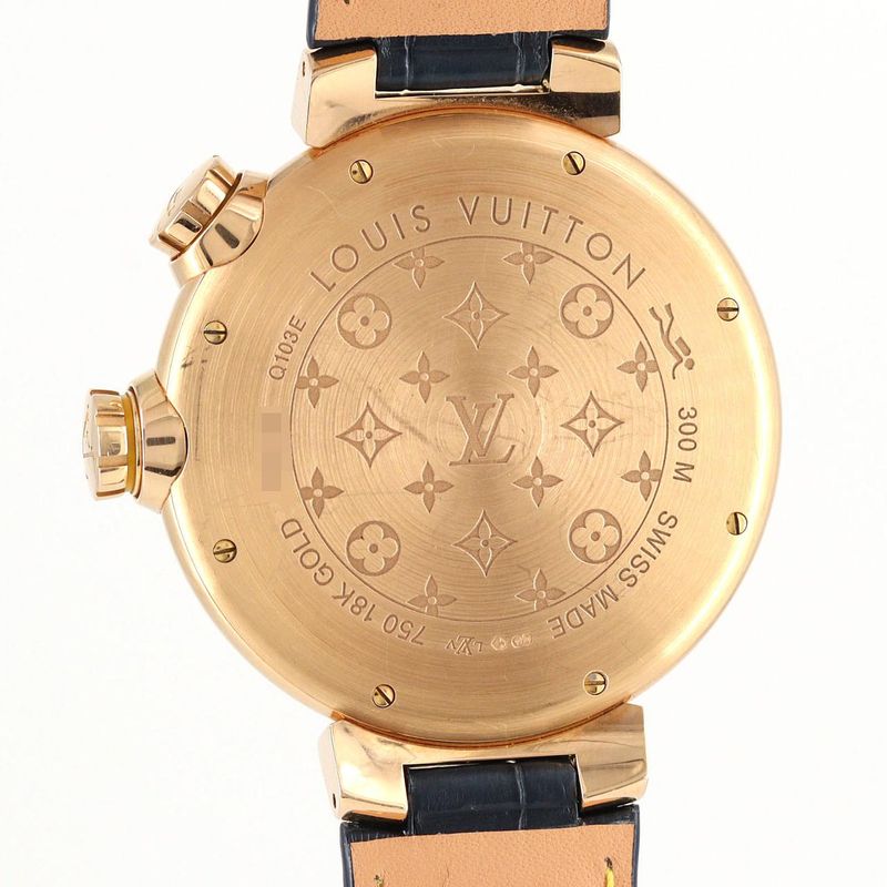 Louis Vuitton Tambour Diver PG Q103e Pg-rg Automatic