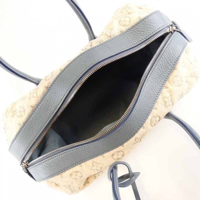 Louis Vuitton Monogram Denim Speedy Round PM M40708 Boston Bag