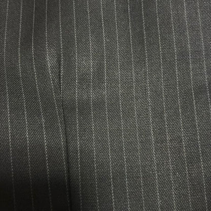 Gucci Single Suit Men's - Dark Navy Striped Embroidered Name