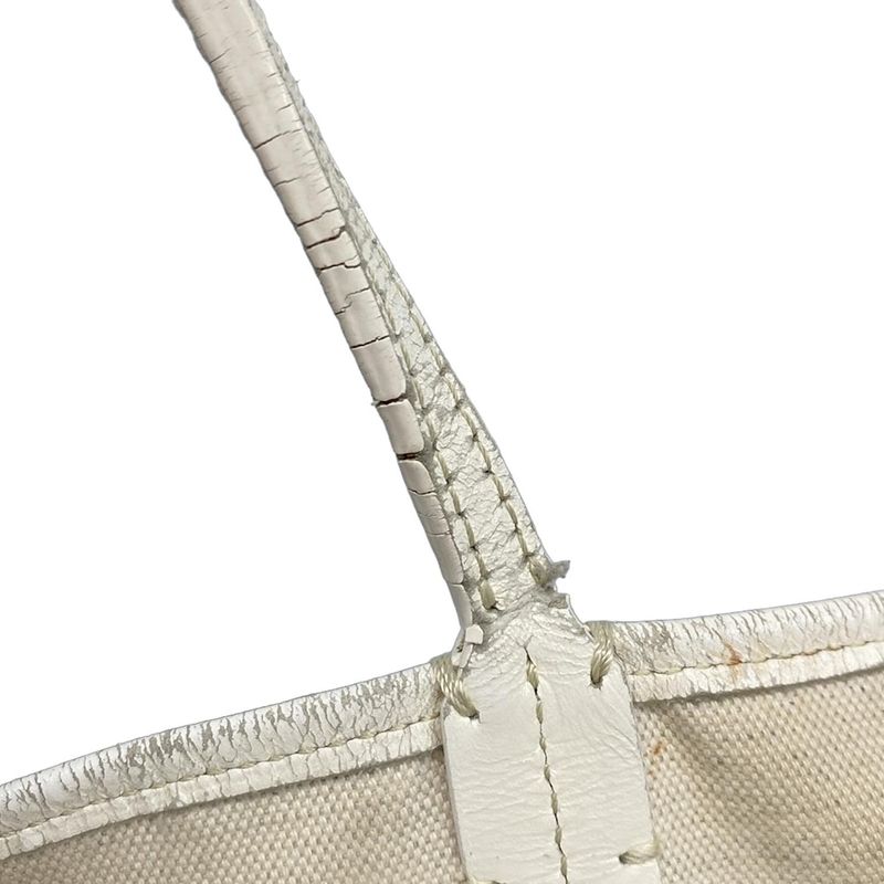 Goyard Saint Louis GM White Marcaje Leather