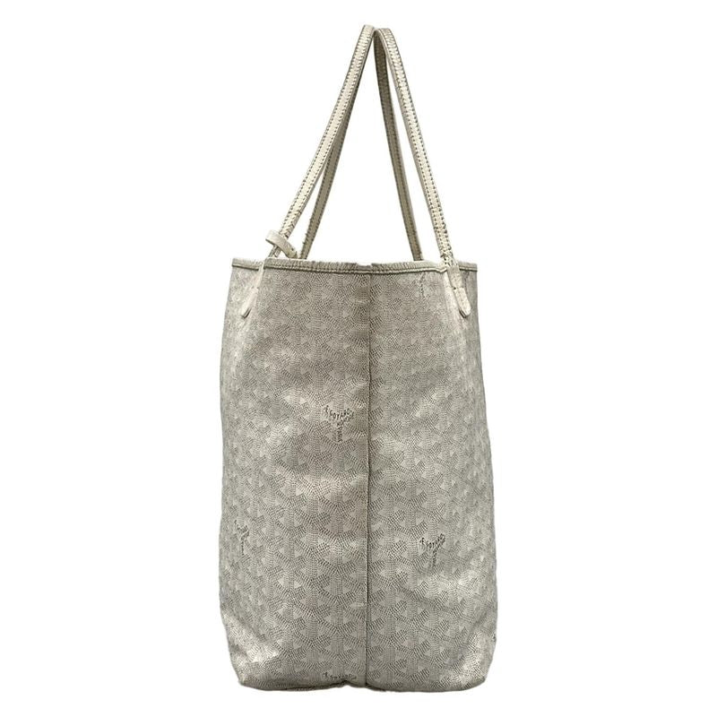 Goyard Saint Louis GM White Marcaje Leather