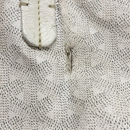 Goyard Saint Louis GM White Marcaje Leather