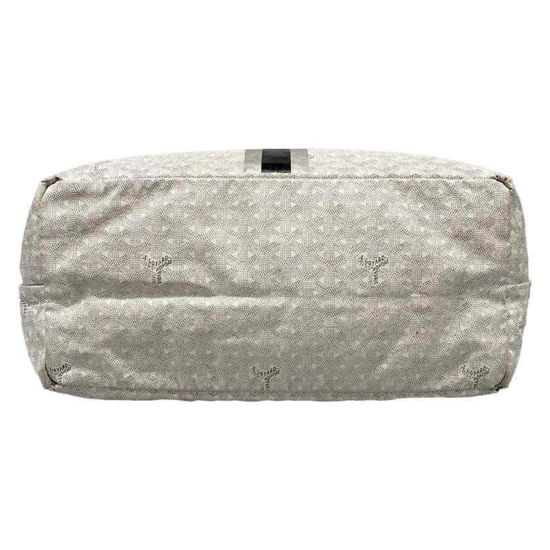 Goyard Saint Louis GM White Marcaje Leather