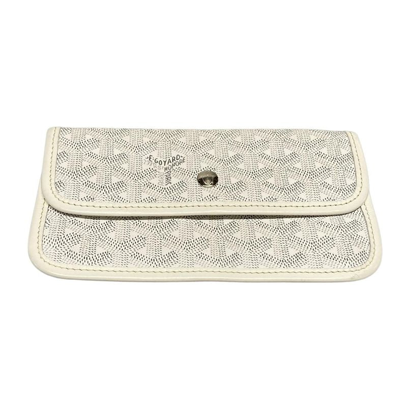 Goyard Saint Louis GM White Marcaje Leather