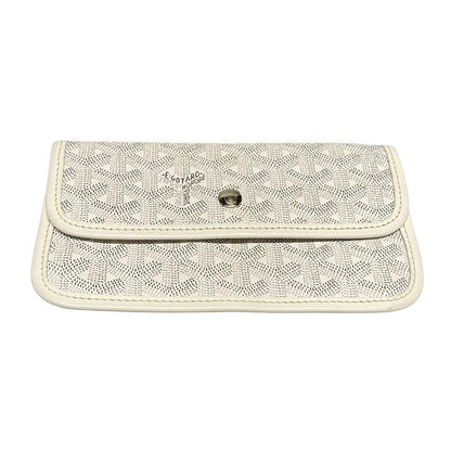 Goyard Saint Louis GM White Marcaje Leather