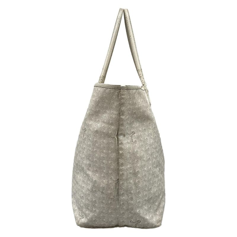 Goyard Saint Louis GM White Marcaje Leather