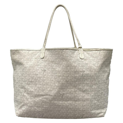 Goyard Saint Louis GM White Marcaje Leather