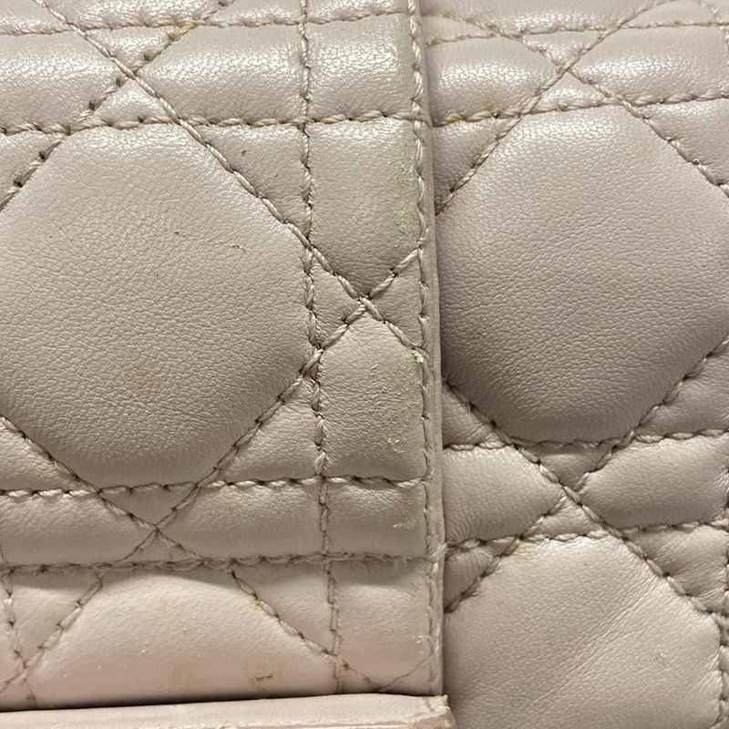 DIOR Christian Dior Shoulder Bag New Rock Light Pink Chain Shoulder