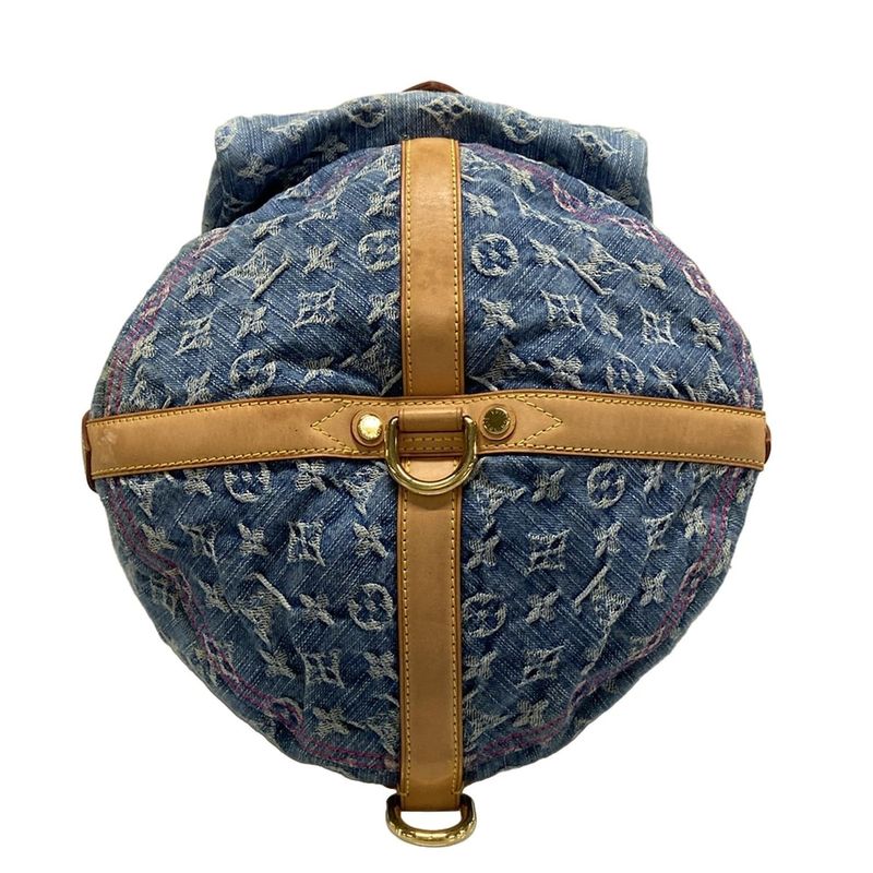 Louis Vuitton Shoulder Bag Monogram Denim Sunburst PM M93184 Blue