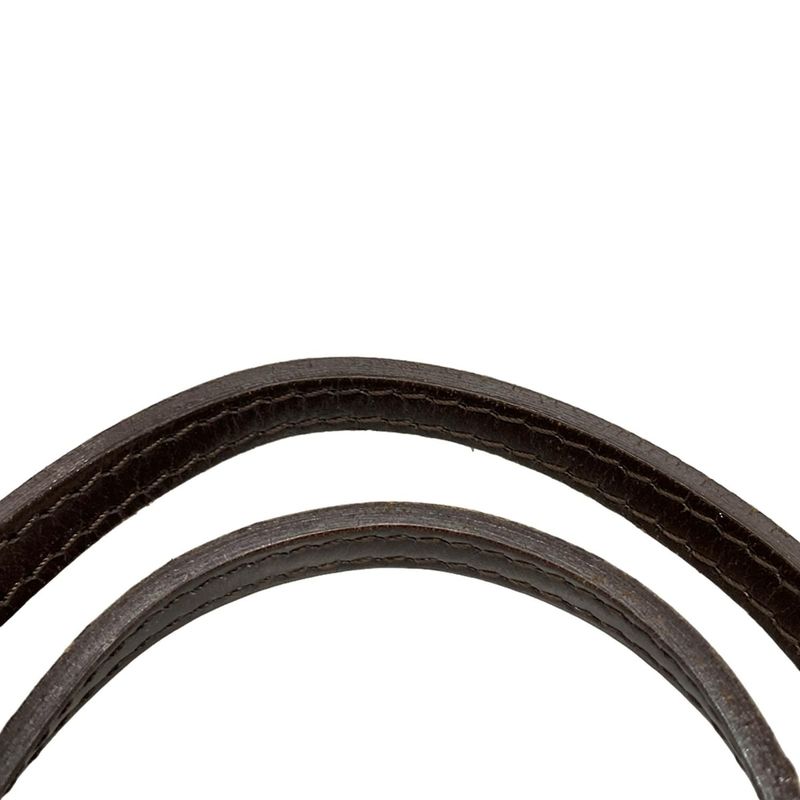 Louis Vuitton Damier Neverfull MM N51105 Ebène Tote Bag