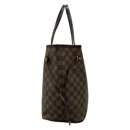 Louis Vuitton Damier Neverfull MM N51105 Ebène Tote Bag