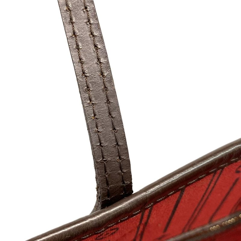 Louis Vuitton Damier Neverfull MM N51105 Ebène Tote Bag