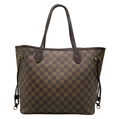Louis Vuitton Damier Neverfull MM N51105 Ebène Tote Bag