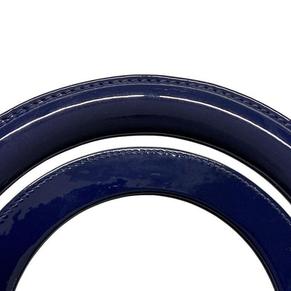 DIOR Christian Dior Handbag Lady Dior Large Bag Navy Leather