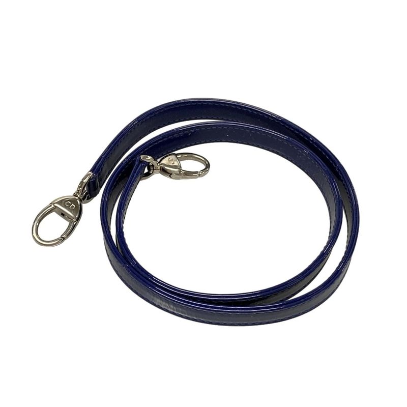 DIOR Christian Dior Handbag Lady Dior Large Bag Navy Leather