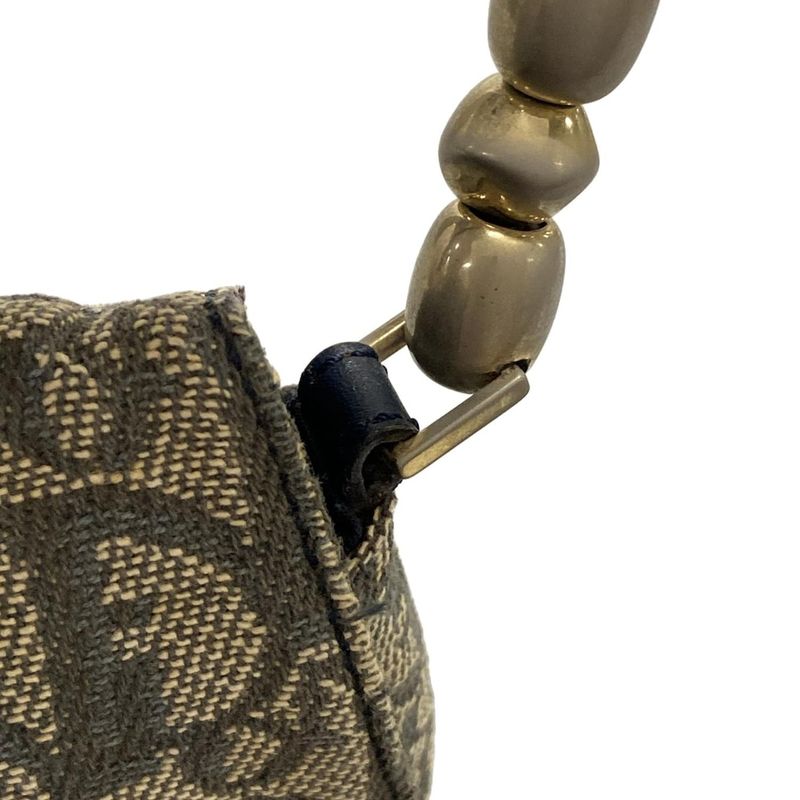 DIOR Christian Dior Shoulder Bag Maris Pearltrotter Ivory X Navy X Black Leather