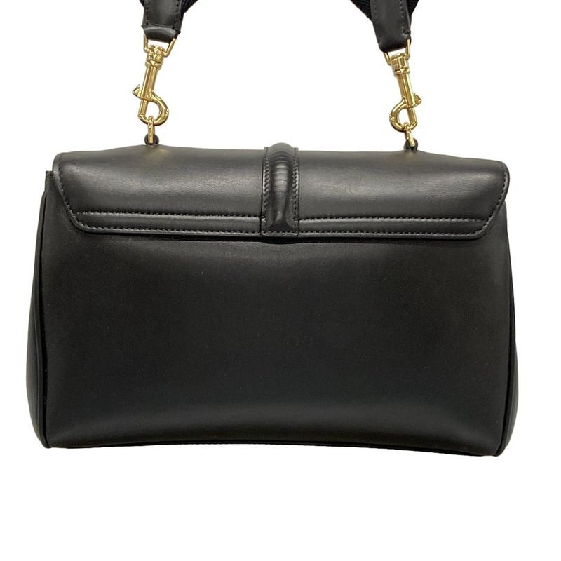 Celine Shoulder Bag Teen Soft 16 (sase) Black