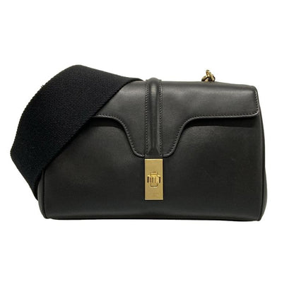 Celine Shoulder Bag Teen Soft 16 (sase) Black