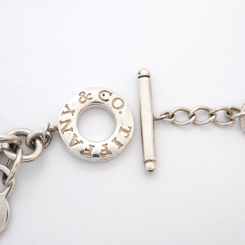 Tiffany & Co Necklace Heart Tag Toggle Silver 925 Ladies