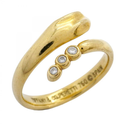 Tiffany & Co Ring Snake 3PD 18K Yellow Gold Yellow Gold With Diamonds Size 10.5