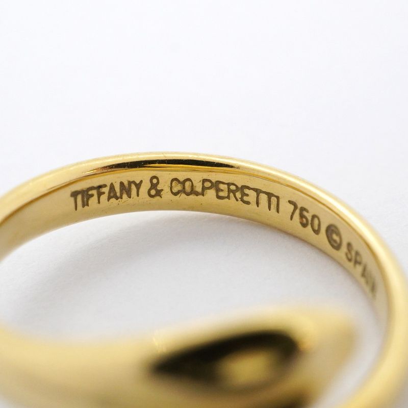 Tiffany & Co Ring Snake 3PD 18K Yellow Gold Yellow Gold With Diamonds Size 10.5