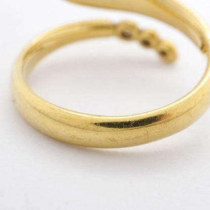 Tiffany & Co Ring Snake 3PD 18K Yellow Gold Yellow Gold With Diamonds Size 10.5